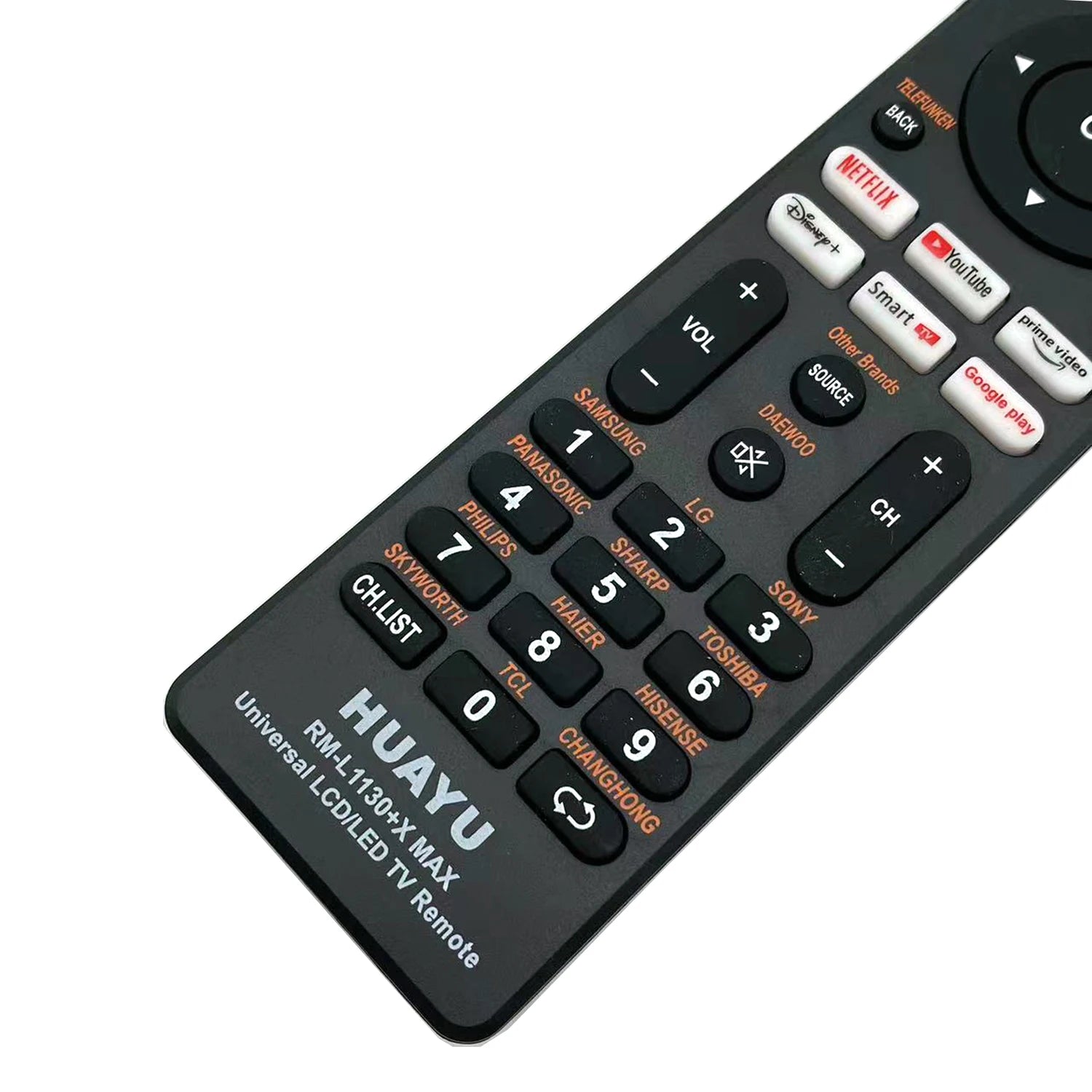 Universal TV Remote Control for Toshiba TCL Thomson JVC Lloyd VU Vision X.Vision Motorola and More