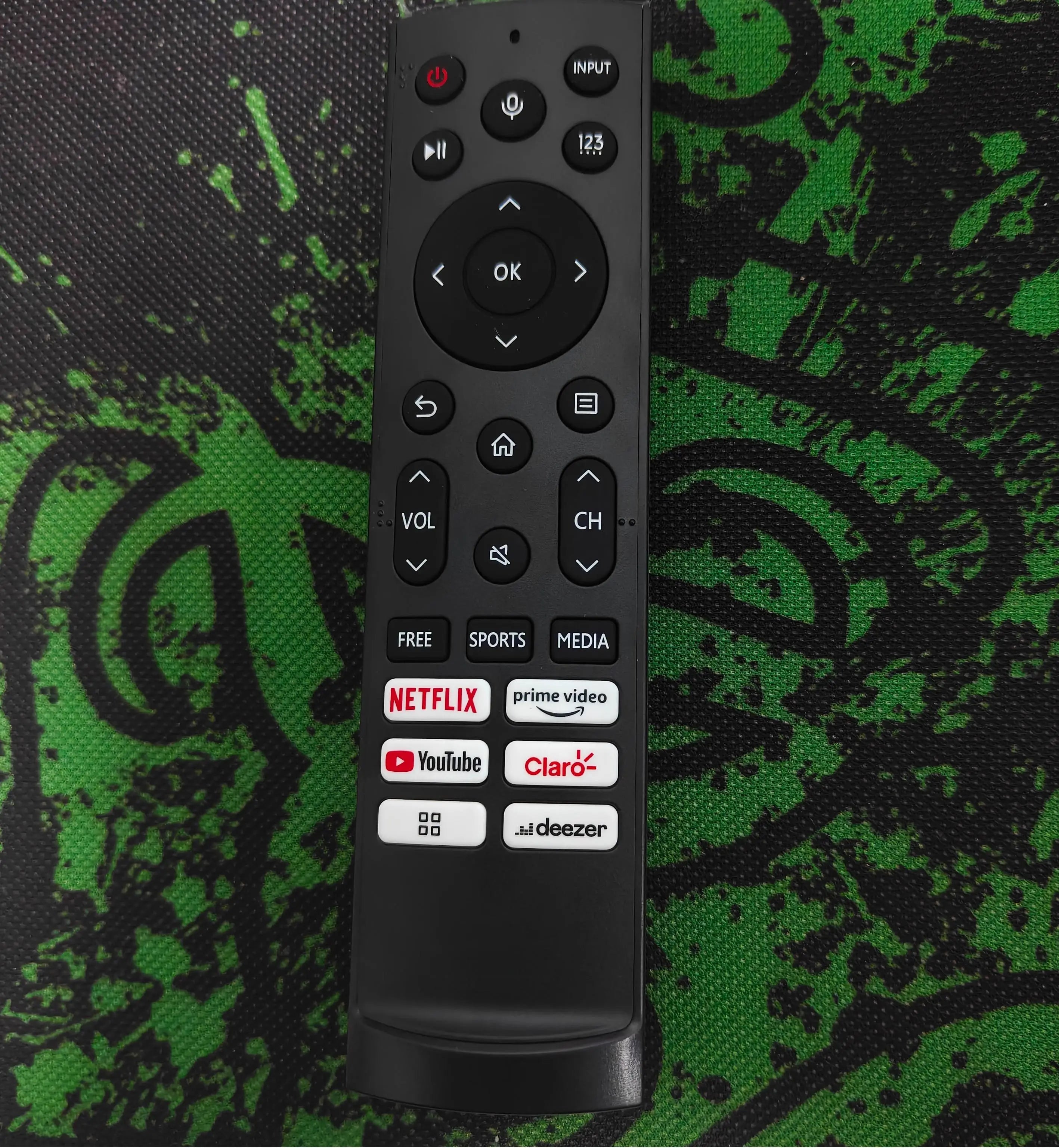 ERF3T90H ERF3Q90H ERF3S90H Replacement Voice Remote Control for Hisense LCD LED Smart TV