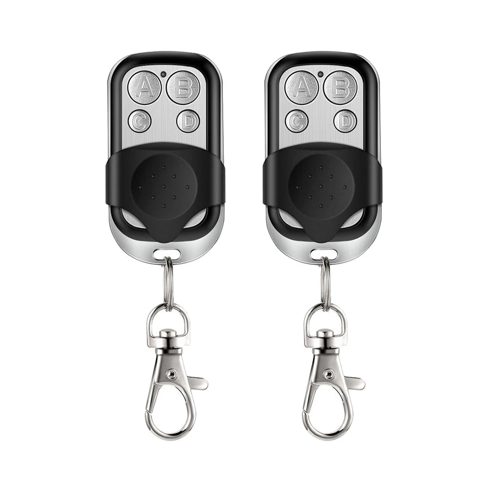 Universal 4-Button 433MHz Garage Door Remote Control – Fixed & Learning Code Cloner