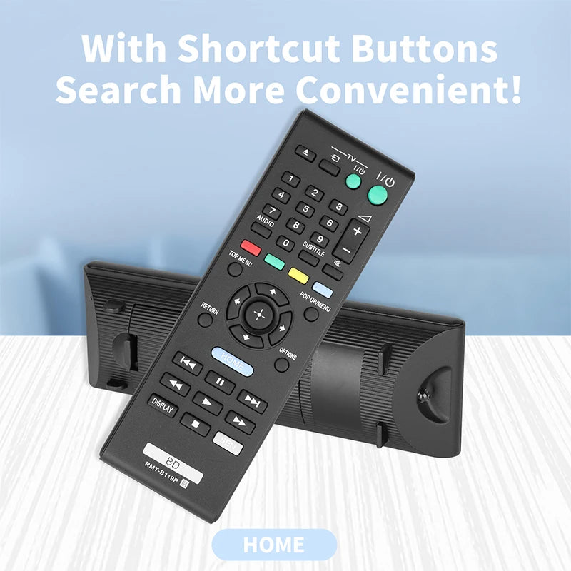 RMT-B119P Replacement Remote for BDP-S185 BDP-S390 BDP-S590 BDP-S3100 BDP-S5100 Sony Blu-ray Player