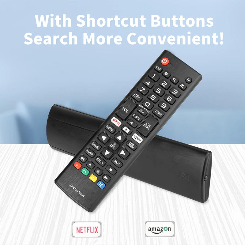 AKB75375604 Remote Control for LG SMART LED LCD TV - Compatible with Multiple Models