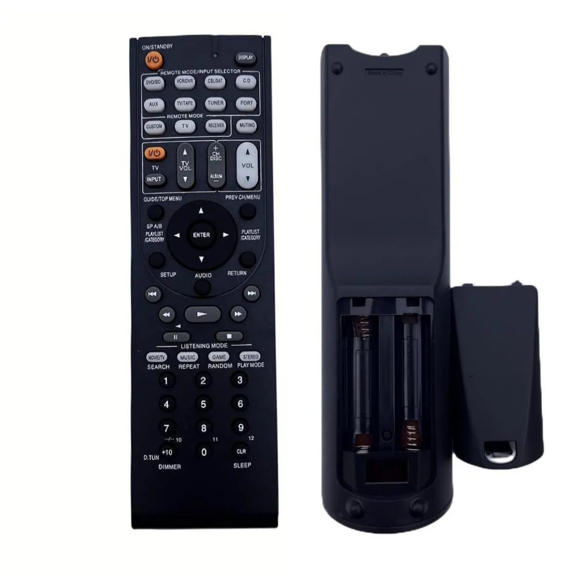 Replacement Remote Control for Home Theatre AV Receiver Systems Compatible with RC Series Audio Models