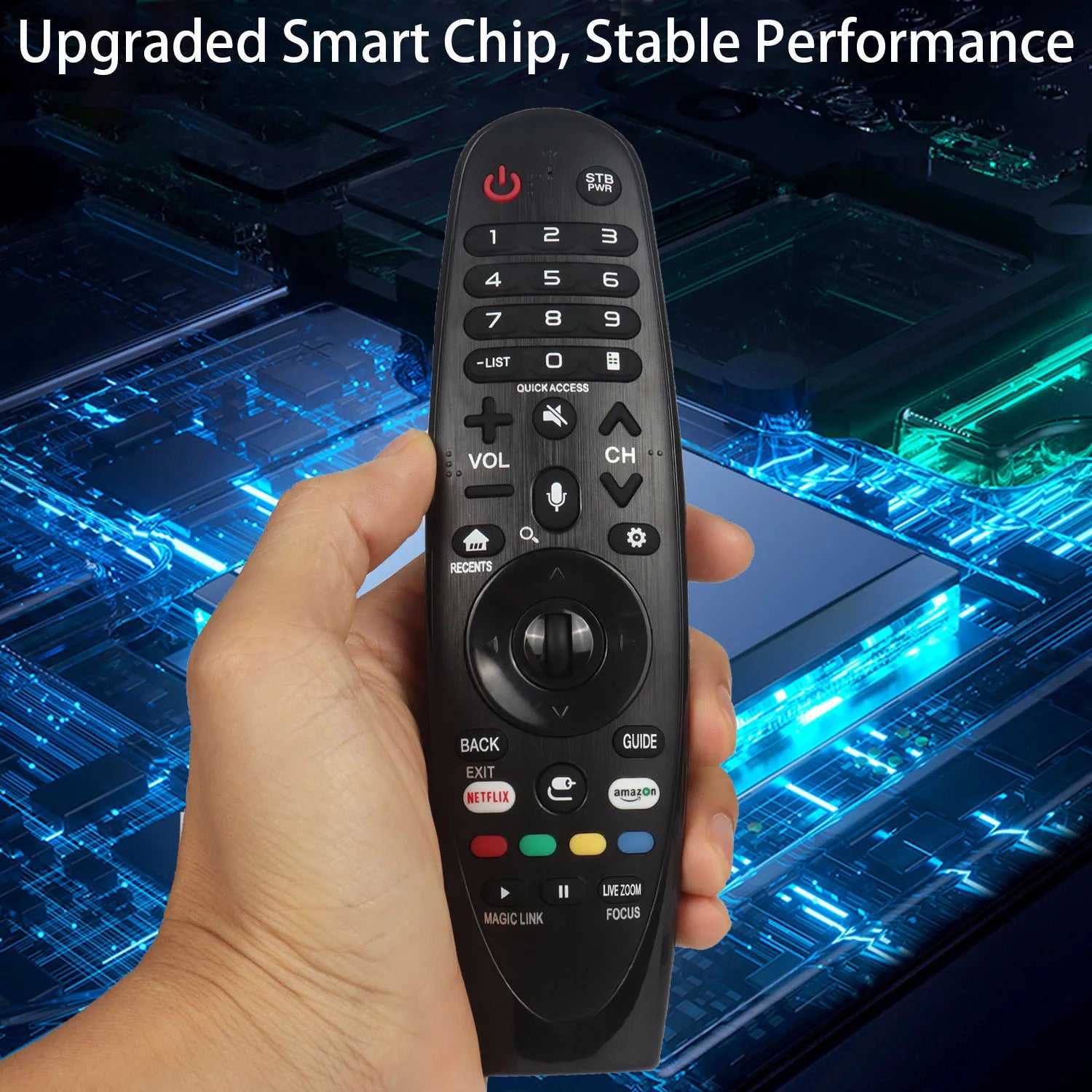 G.M KWANMAN AN-MR650A IR Remote for LG Smart TV – No Voice, Magic or Pointer Functions