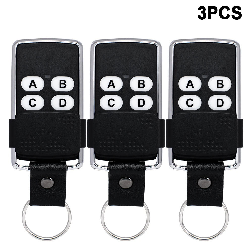 Multi-Frequency Universal Garage Door Remote – 280–868MHz Cloning Key Fob with Rolling Code Support