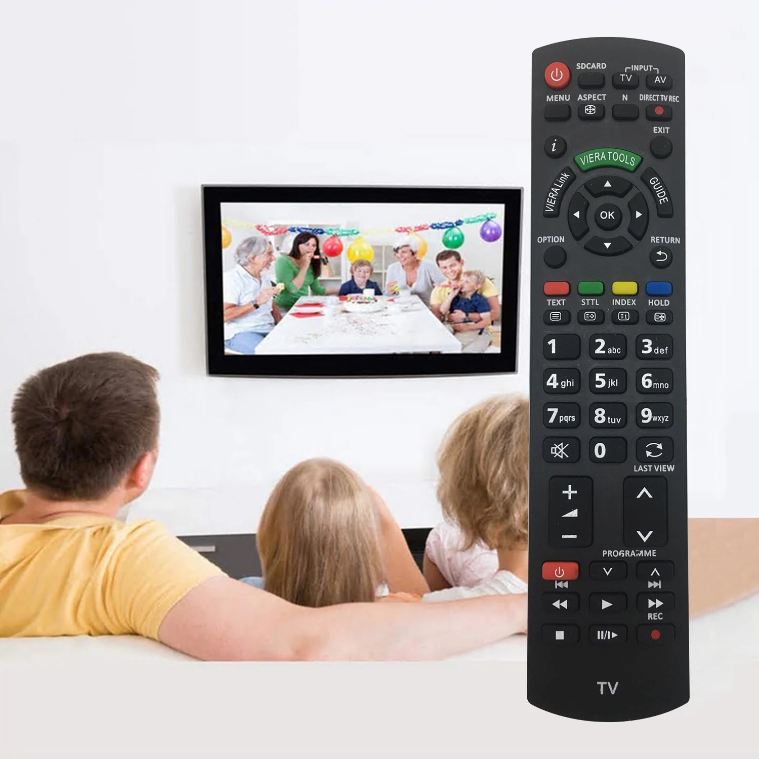 FOXRMT N2QAYB000487 Replacement Remote for Panasonic Viera LCD/LED/Plasma TVs | FOXRMT