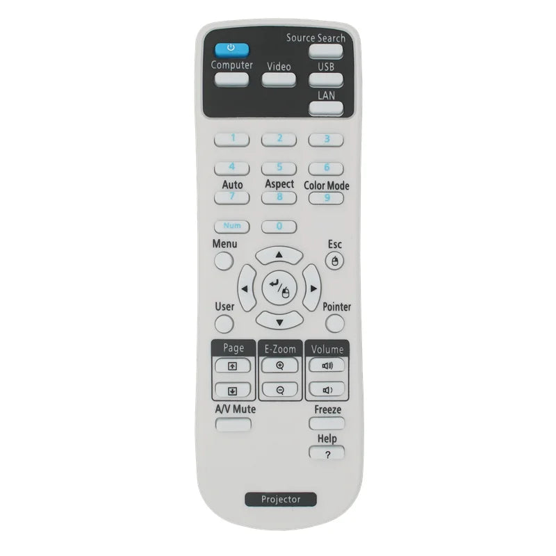 1519442 Replacement Remote Control for Epson PowerLite 1835 450W 460 824+ 825+ Projector