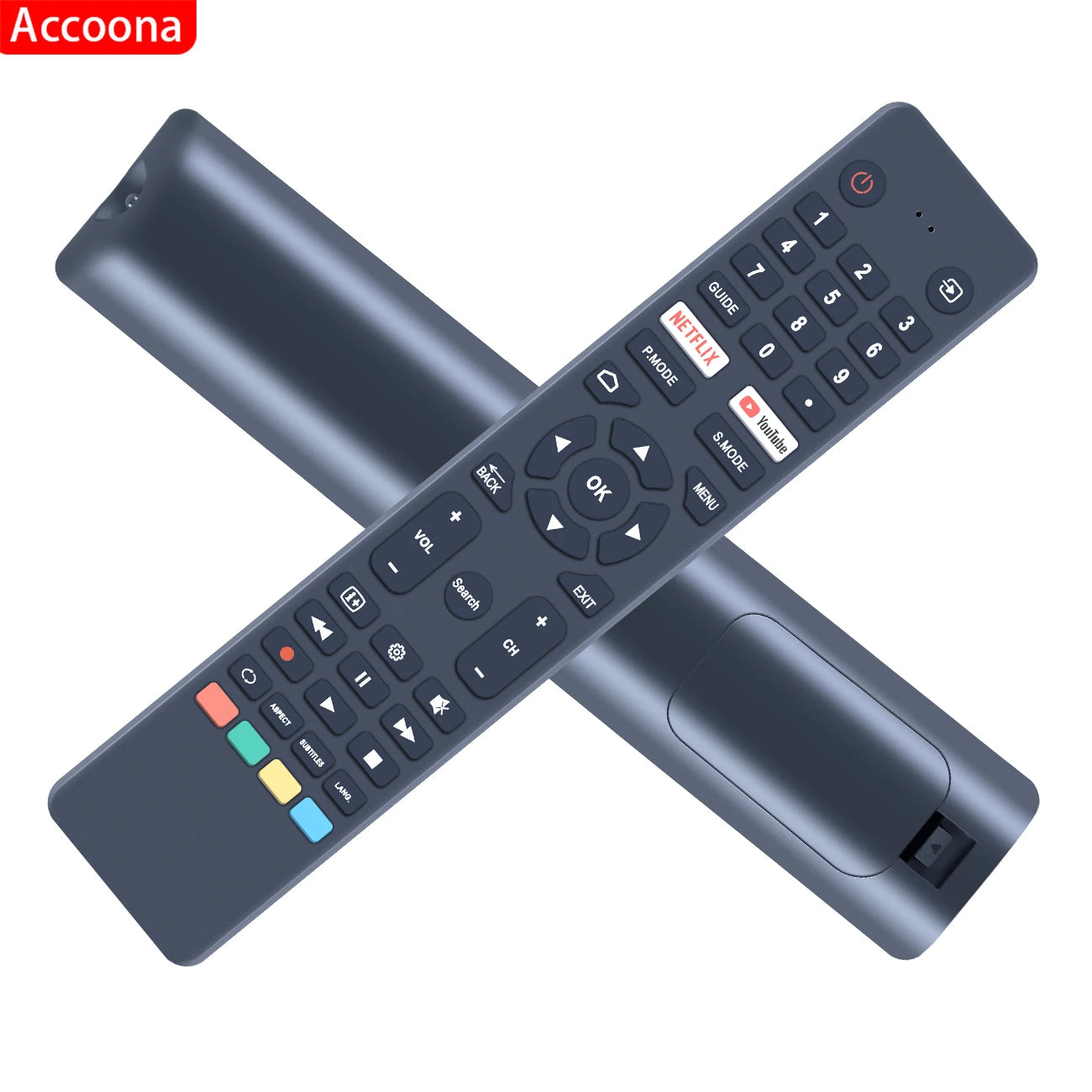 ACCOONA RC-NZ Remote Control for VEON Smart 4K UHD LED HDTV Android TV - Non-Voice Compatible