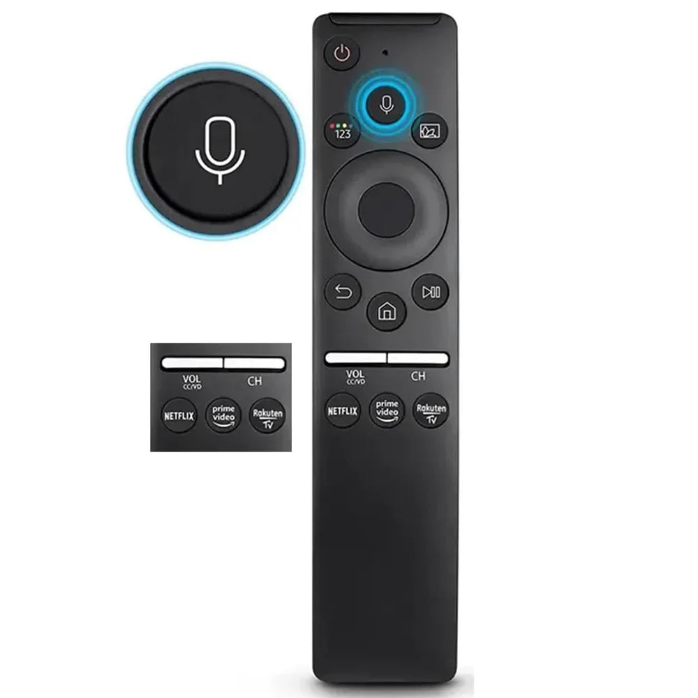Replacement Voice Remote BN59-01330B/01312B for Samsung QLED UHD HDR 4K 8K Smart TVs – HUNNESOR