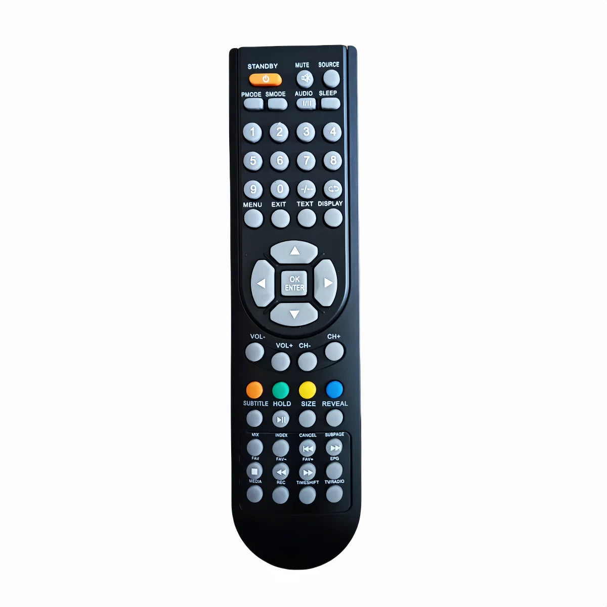 Replacement Remote Control for LCD and LED Television Models Compatible with Quadro and QBELL TV Series