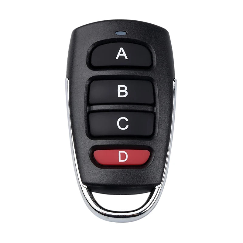 Wireless RF 433MHz Remote Control Copy Code Garage Door Gate Duplicator Key Opener