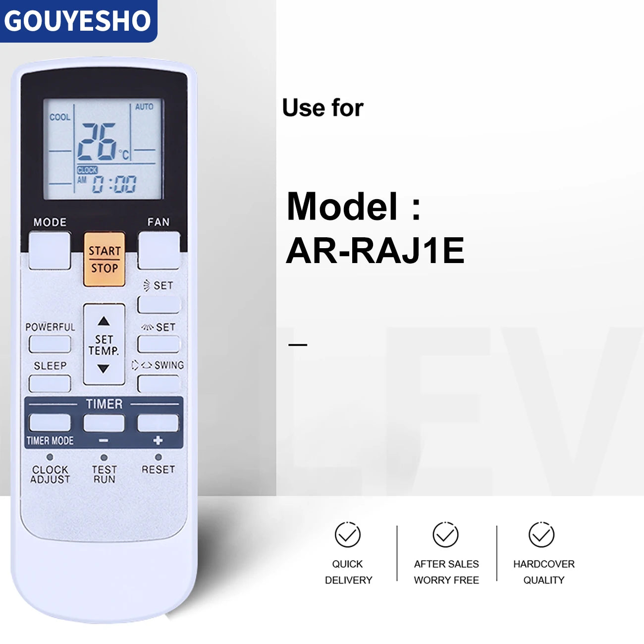 AR-RAJ1E RA-RAE1E Remote Control for FUJITSU Air Conditioner – GOUYESHO