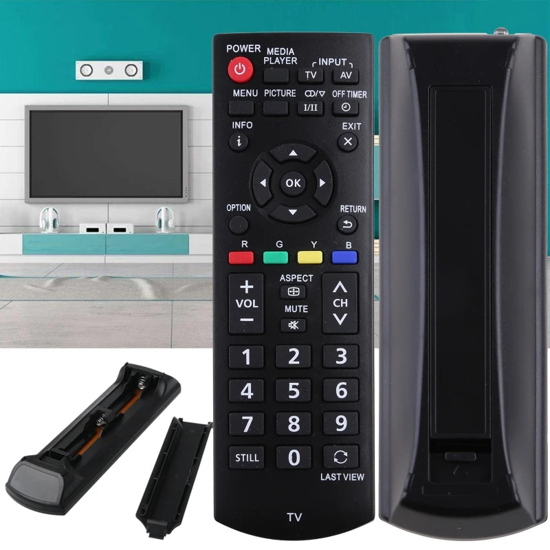 Replacement Remote Control for Panasonic Plasma TVs N2QAYB000816 N2QAYB000817 N2QAYB000976