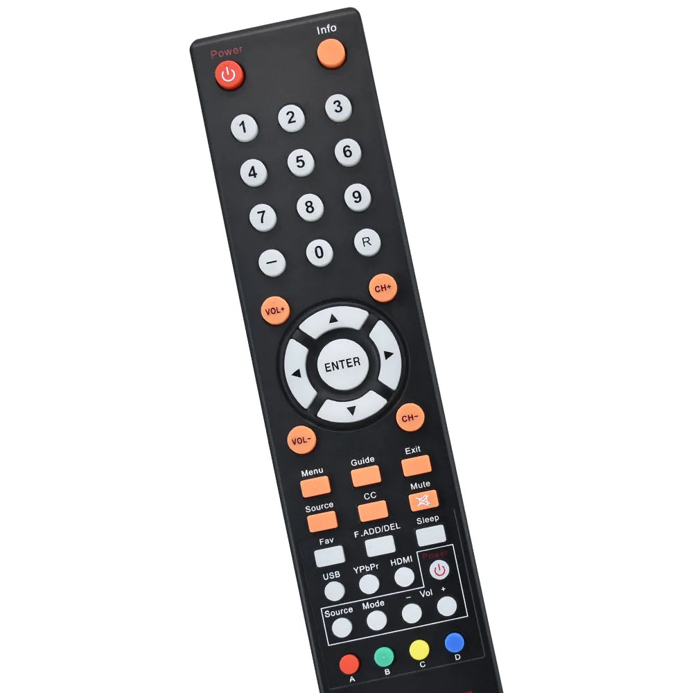 X505BV Replacement Remote Control for Sceptre X505BV LCD LED HDTV Television