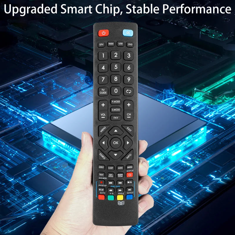 DH-1418 DH-2096 Replacement Remote for 32/133VDW 32/133VDB BUSH Blaupunkt 3D LCD Smart TV