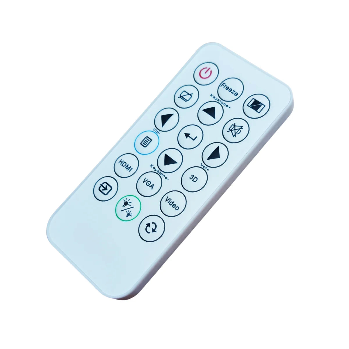 Replacement Remote Control for Optoma Projector Models Compatible with OAS, OSF, OSS, W, X and S Series