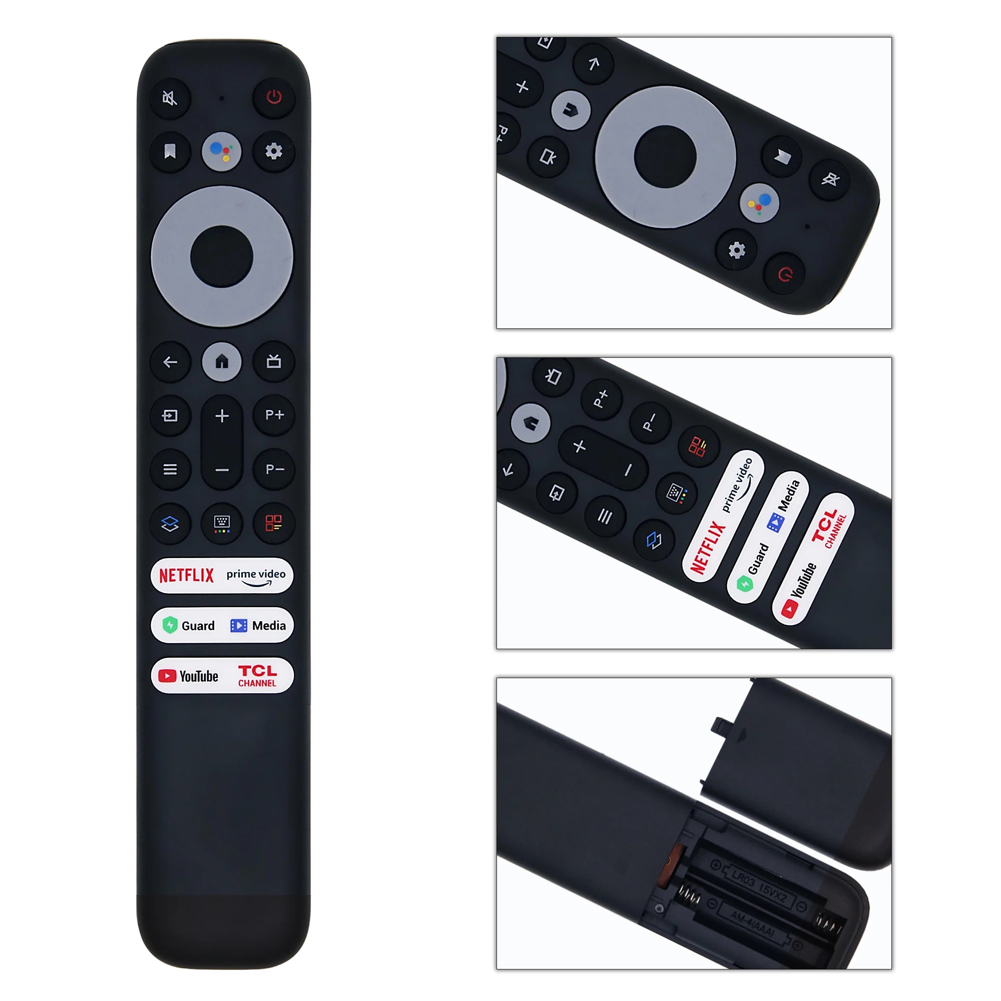 Replacement Remote Control for Smart TVs RC902V Compatible with 4K UHD QLED Television Models