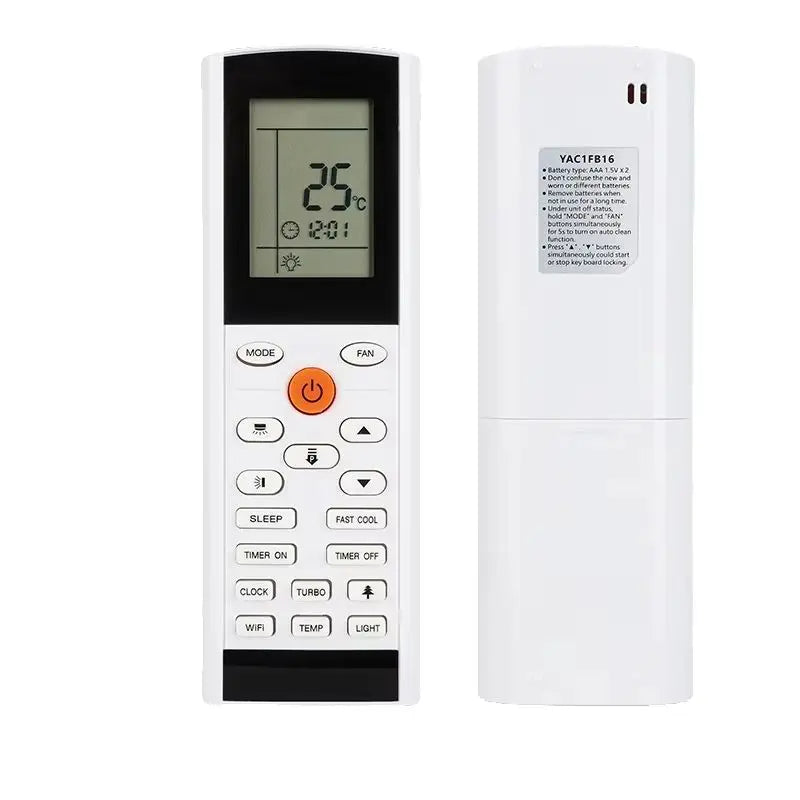 YAC1FB16 Replacement Remote Control for YACIFBI YACFB YAC1FB Gree Air Conditioner Heat Pump A/C