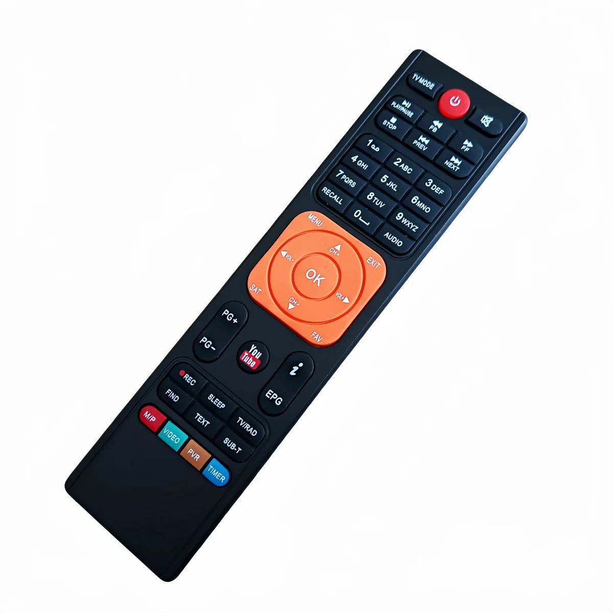 Replacement Remote Control for GTMedia Satellite Receiver and Set-Top Box Models