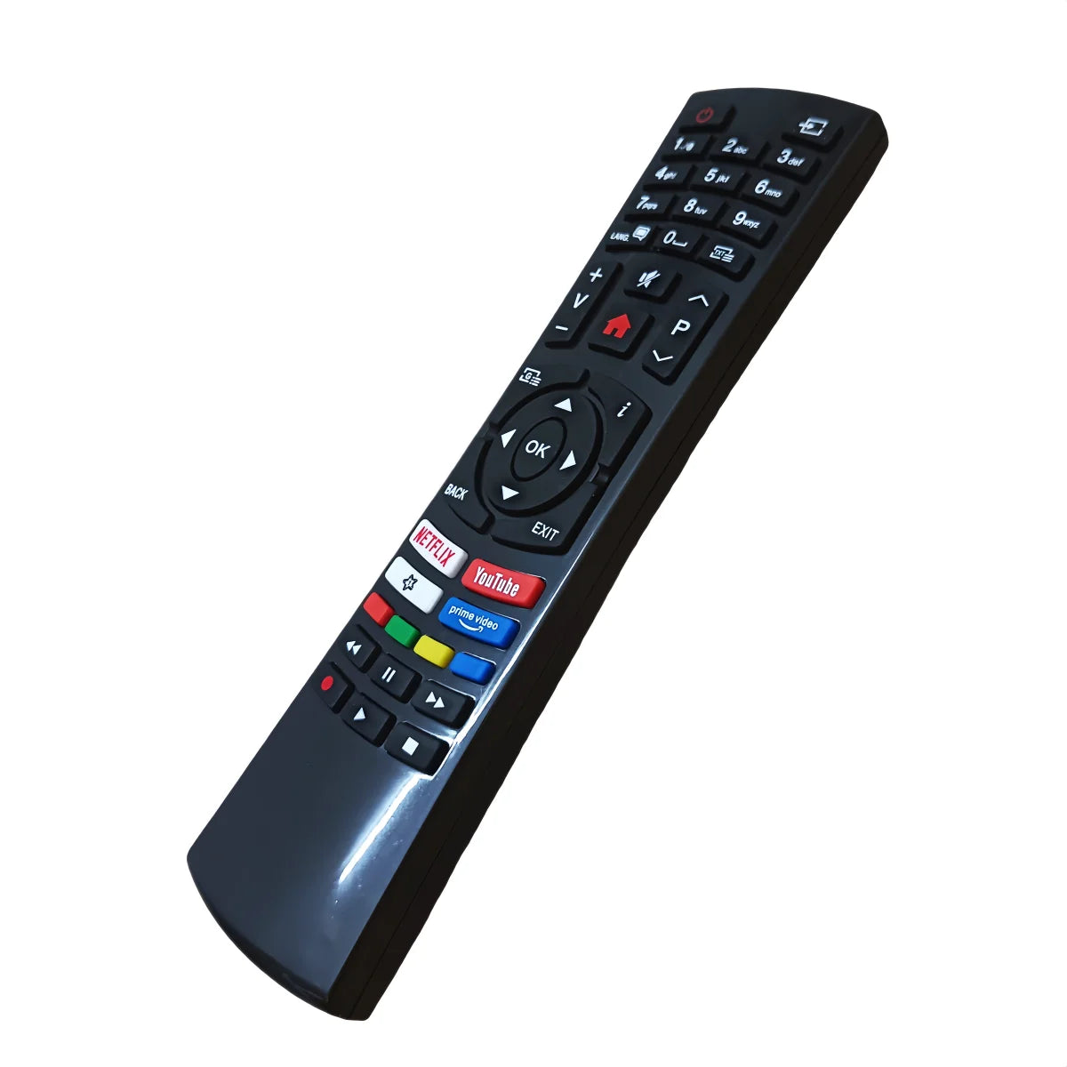 Replacement Remote Control for Smart Television Models Compatible with Daewoo and Dikom UHD LED TVs