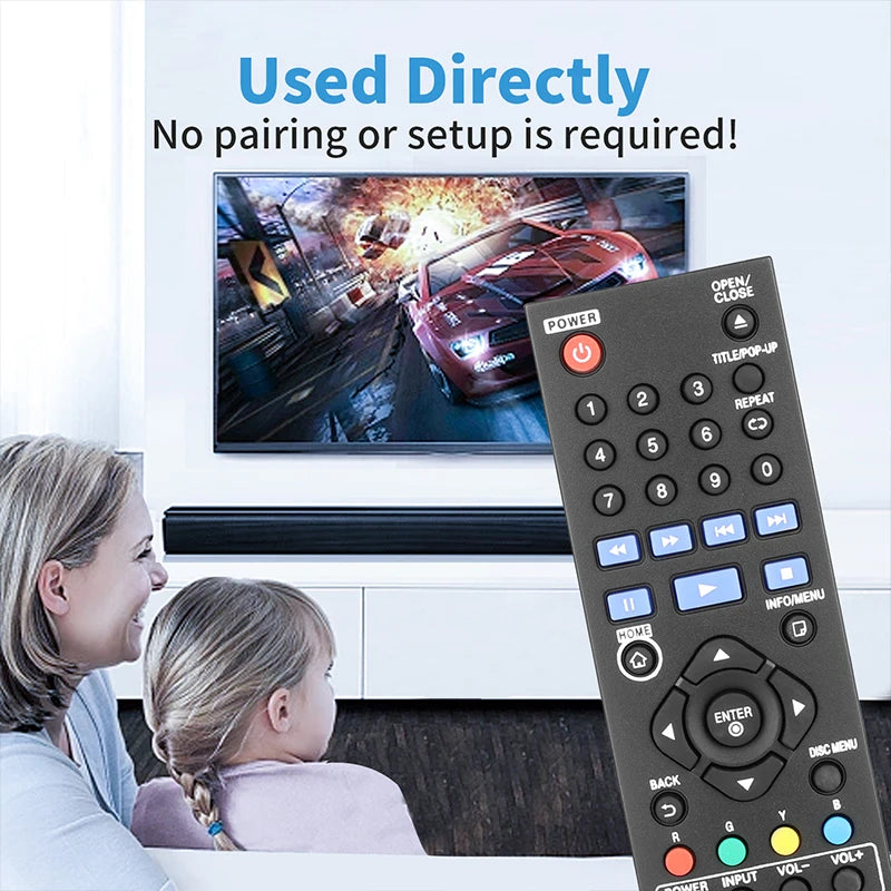 AKB73896401 Replacement Remote for BP250 BP350 BP335W BD640 BP135 BP240 BP300 LG Blu-ray DVD Player
