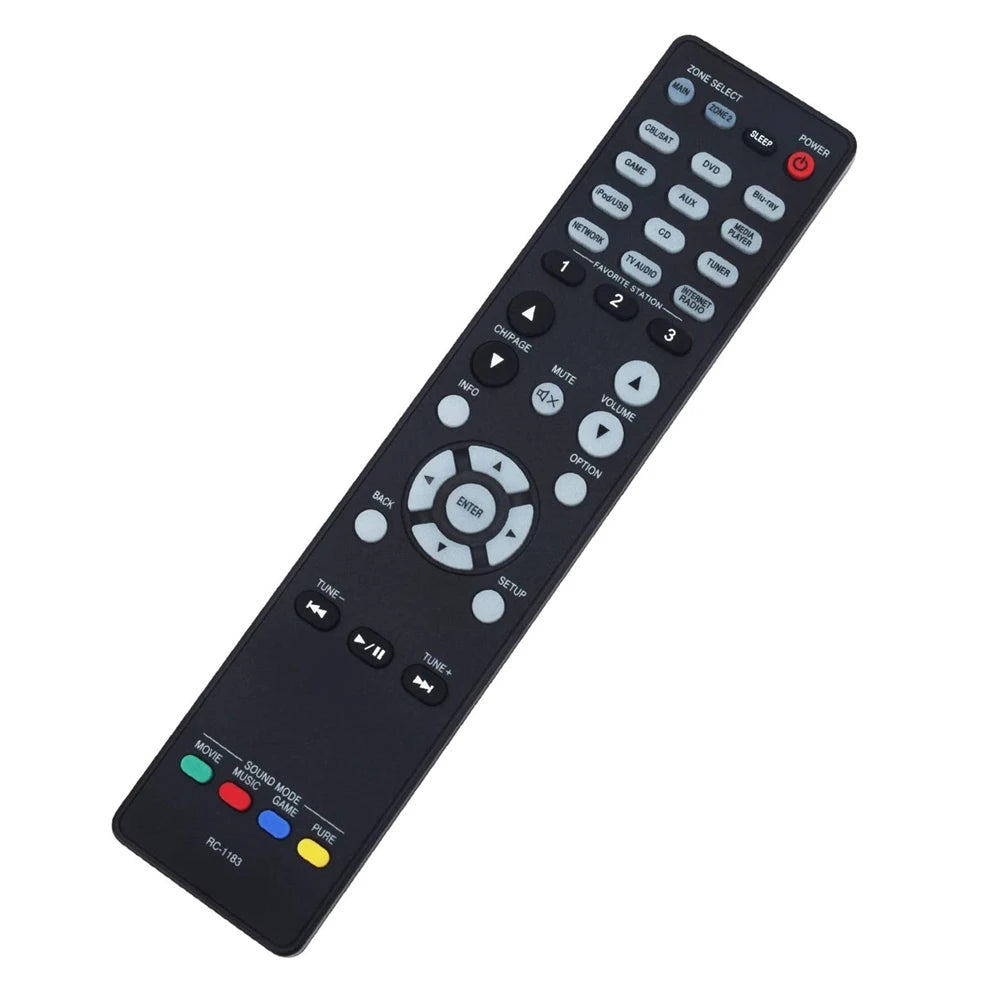 Remote Control RC-1183 Replace for Denon AV Receiver AVR-X2000 AVRX2000 AVR-E400