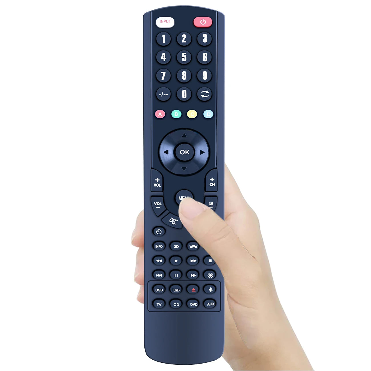 Replacement Remote Control for YAMAHA RAV220 RX-V2200 DSP-AX1 RX-V1