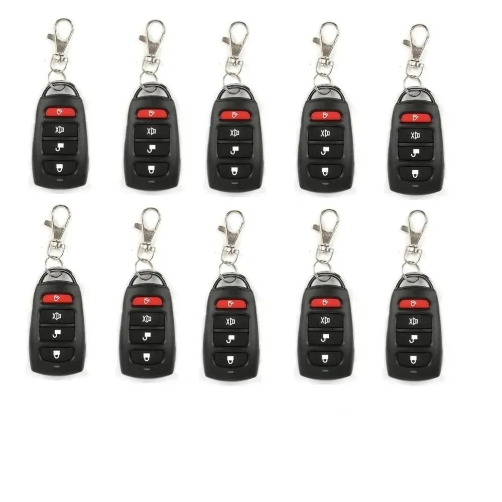 433MHz Wireless Remote Control Duplicator – 10/5PCS Key Fob Cloners for Garage Doors & Gates