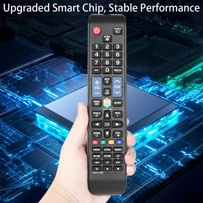 BN59-01198N Replacement Remote for UN32H5500 UN40H5500 UN40J5500 UN48J6400 UN55JU650D Samsung Smart TV