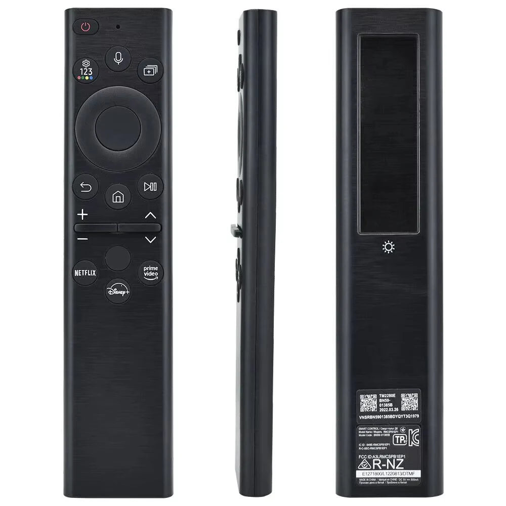 BN59-01385B Solar Voice Remote Control for Samsung QLED Q60B Q70B Q80B Smart TV