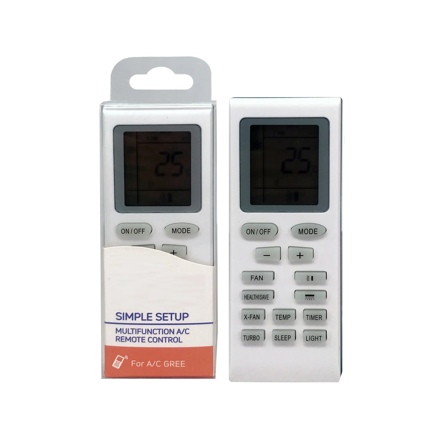 Gree Universal Air Conditioner Remote Control for YBOFB YB1A21 KTGL001 YAP0D YT0F YT1F1 YT1F2 YT1F3