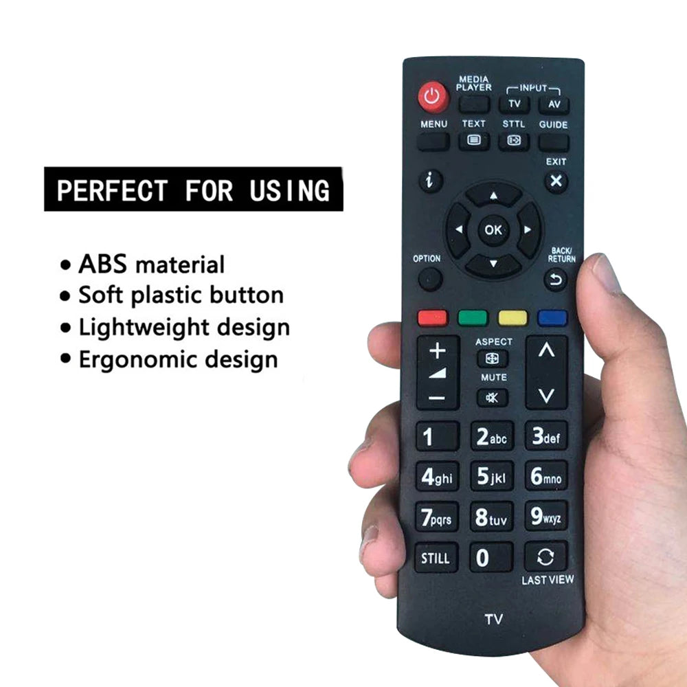 Universal Remote Control Compatible with Panasonic Plasma TV N2QAYB000816 N2QAYB000817 N2QAYB000976
