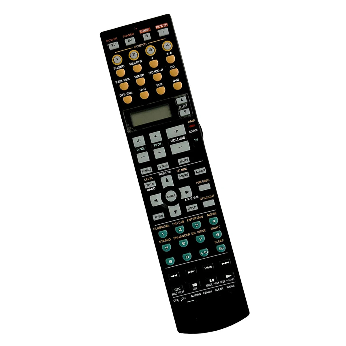 Replacement Remote Control for AV Receiver Amplifiers Compatible with RX-V Series Audio Systems