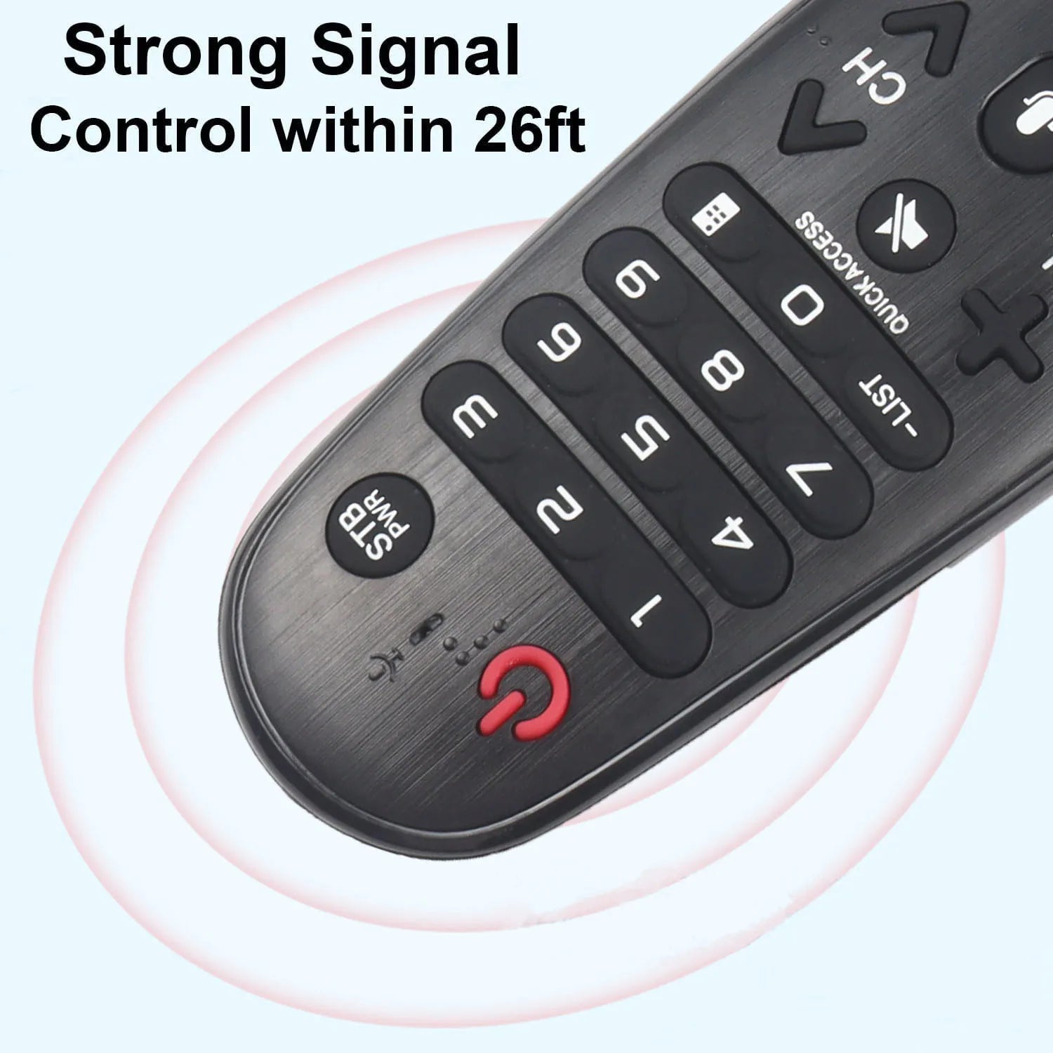 G.M KWANMAN AN-MR650A IR Remote for LG Smart TV – No Voice, Magic or Pointer Functions