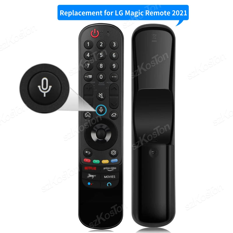 Remote for LG Magic MR21GA with Pointer Voice Function for LG Smart TV UHD OLED QNED NanoCell 4K 8K