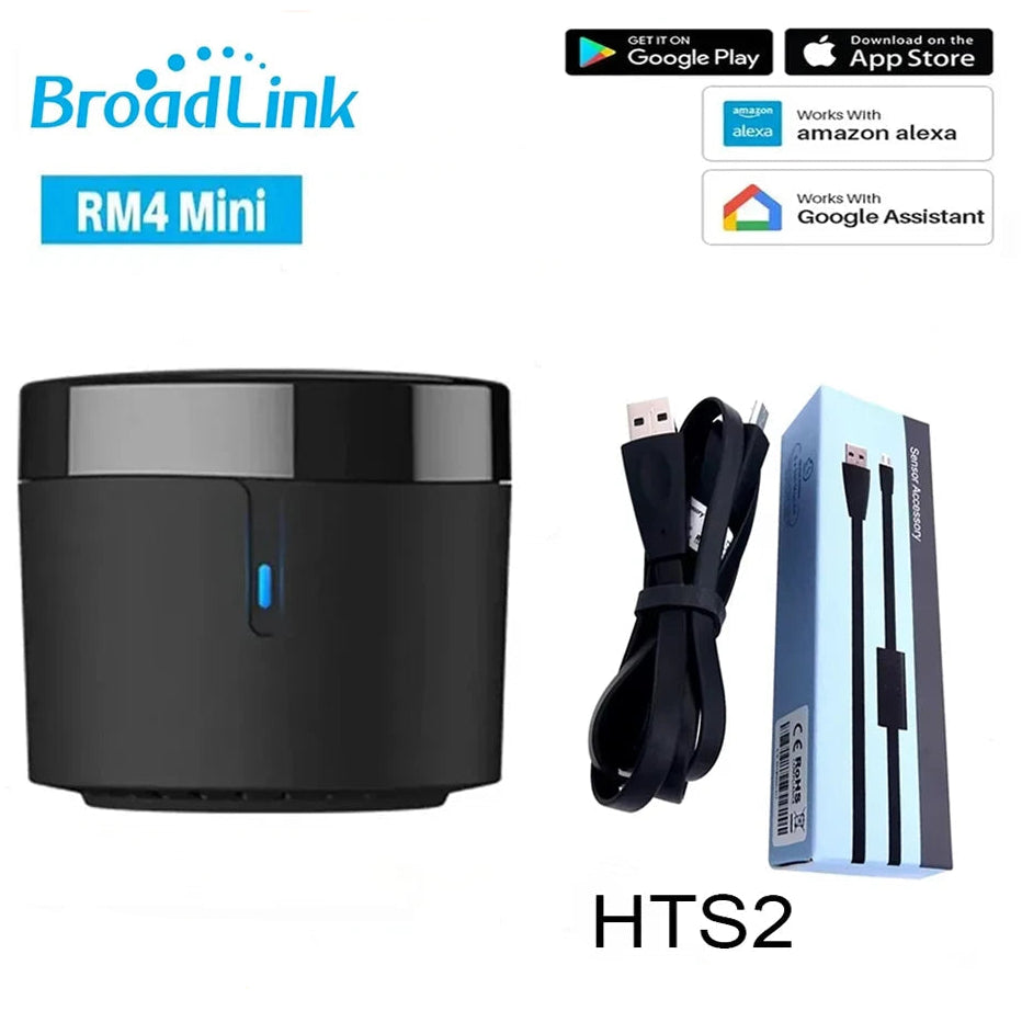 RM4 Mini Smart IR Remote Control WiFi Universal Controller for TV AC Alexa Google Home