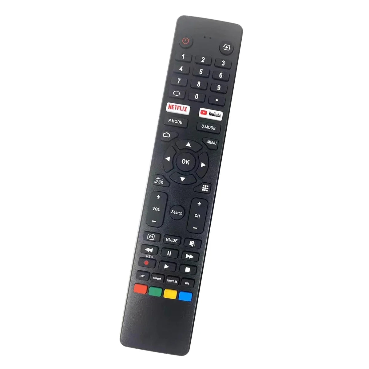 Replacement Remote Control for Smart 4K UHD Android TVs Compatible with PL55UHDG and PL65UHDG Models