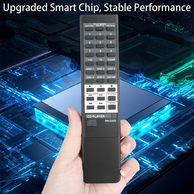 RM-D335 Replacement Remote Control for CDP-C365 CDP-C345 CDP-C335 CDP-C245 CDP-C265 CD Player