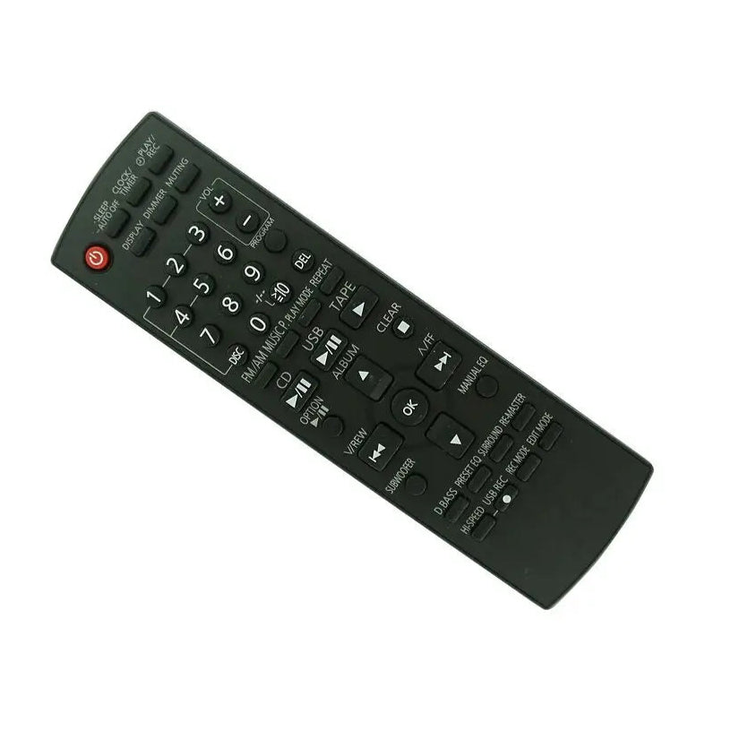 Remote Control for Panasonic SA-PM53 / SA-PM54 / SC-PM53 / PM533 CD Audio Systems
