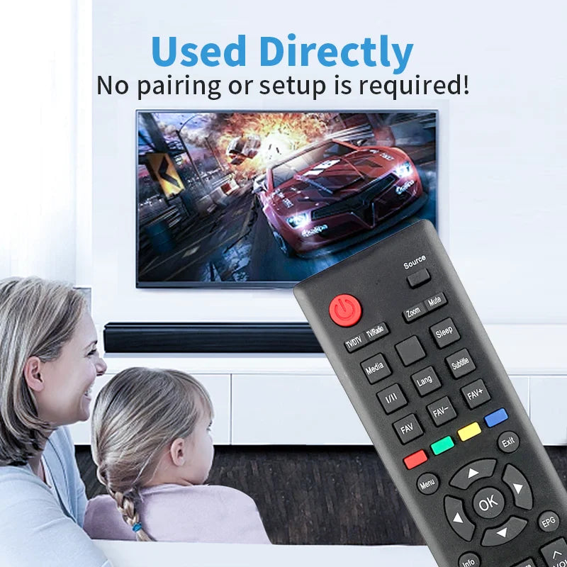 ER-22601B Replacement Remote for H39A5100 H49M2100S H43N2100S H49N2105S Hisense TV