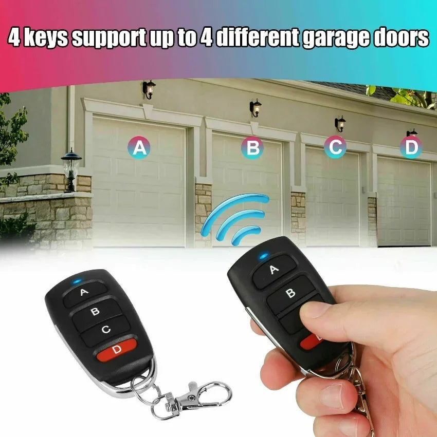433MHz RF Wireless Remote Control Duplicator – Fixed Code Copy Transmitter Key Fob