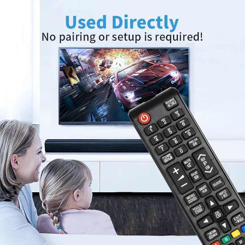 BN59-01175P Replacement Remote for UE40H6400 UE50H6400 UE65JS8500 UE40HU6900D Samsung Smart TV