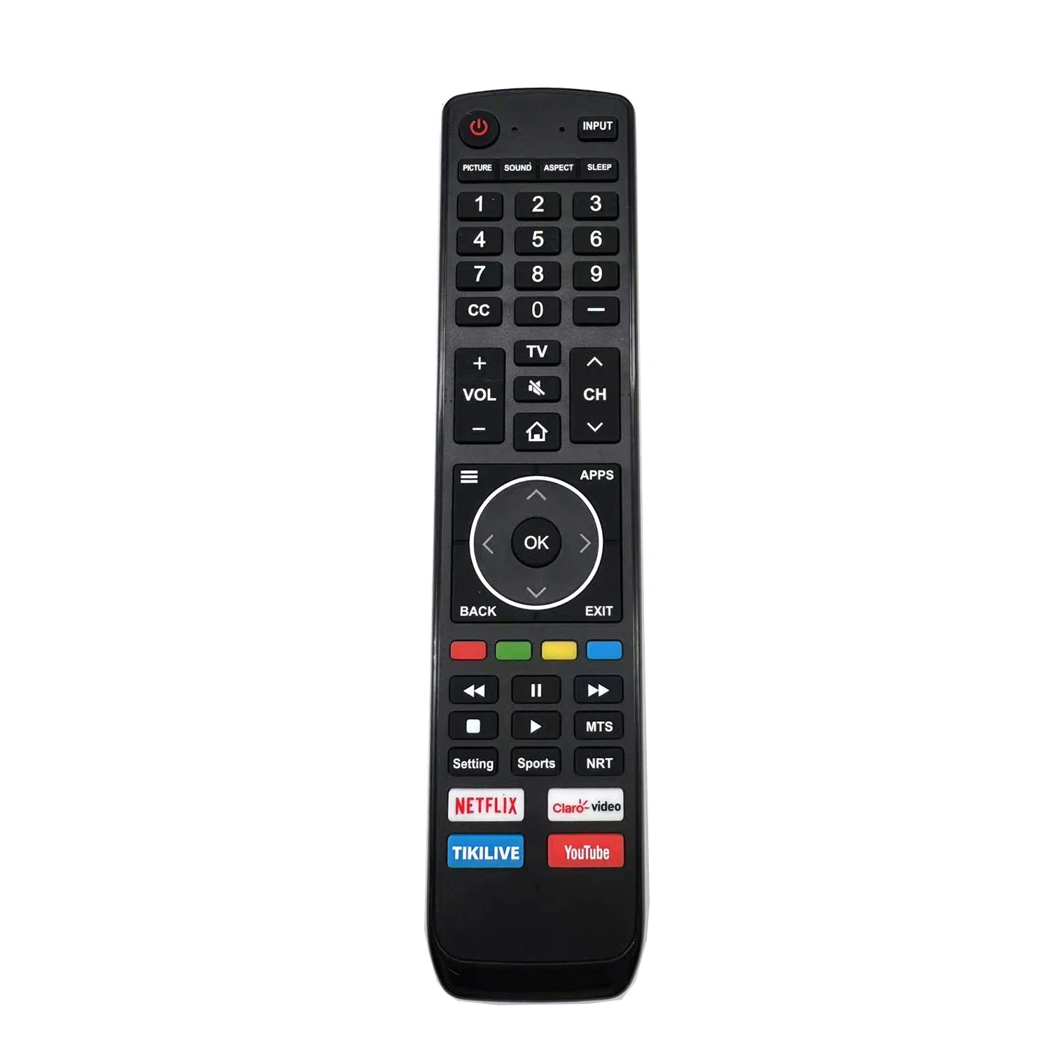 Hisense EN3V39H Replacement Remote Control for Smart LED Televisions