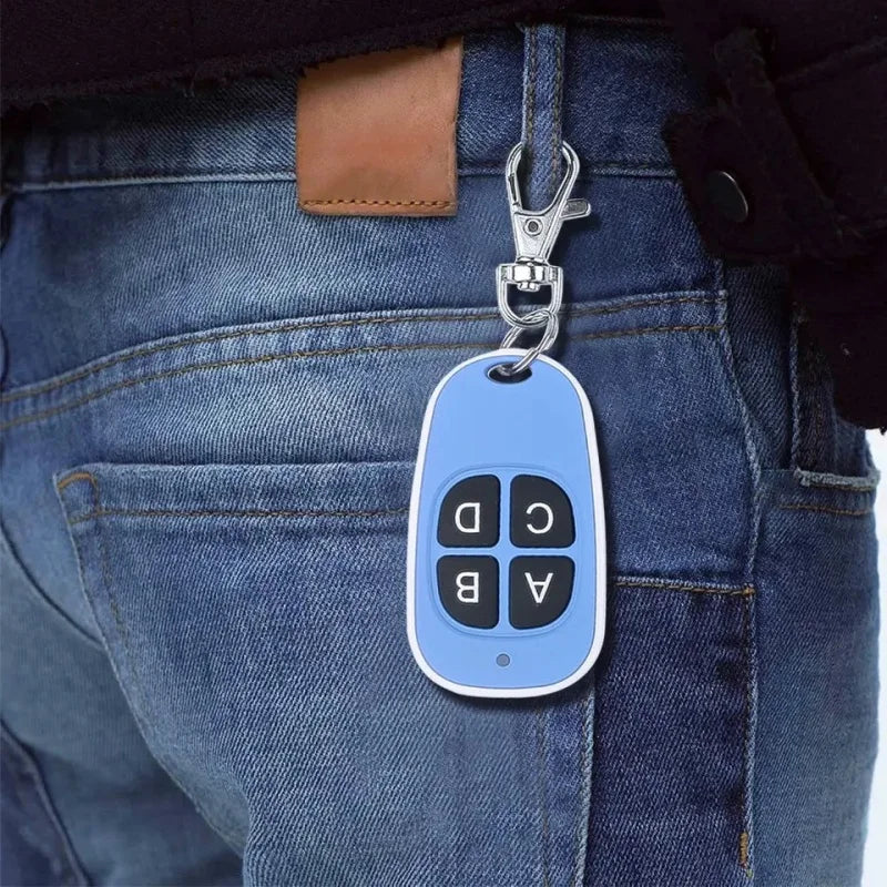 Universal 433MHz RF 4-Key Remote Control Duplicator for Garage Gate & Electric Door Systems