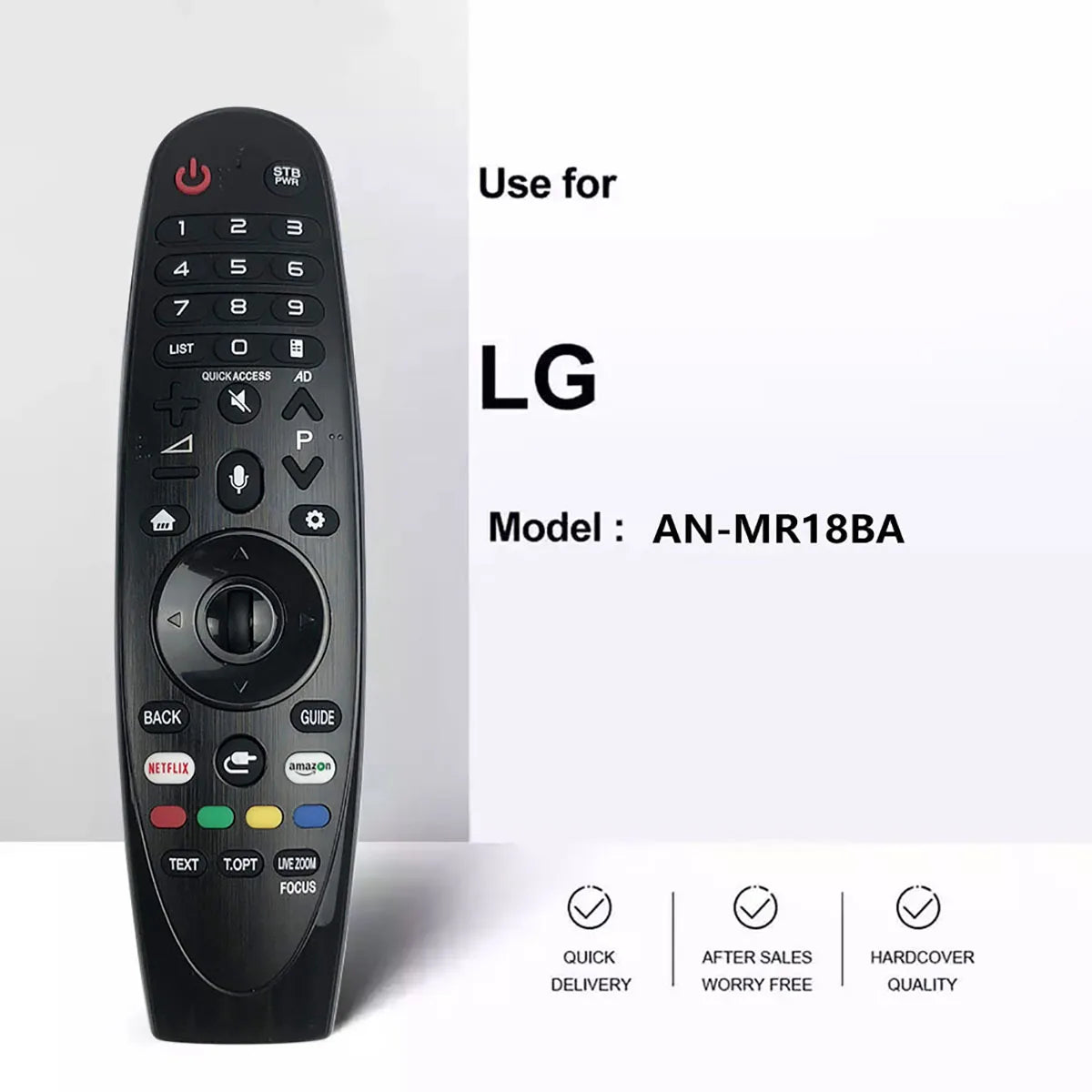 Voice Magic Remote for LG TVs – MR600 to MR23GA (2018–2023 Models)