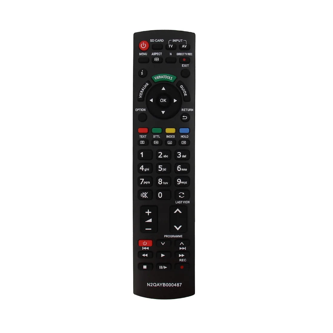 N2QAYB000487 Replacement Remote Control for Panasonic TVs