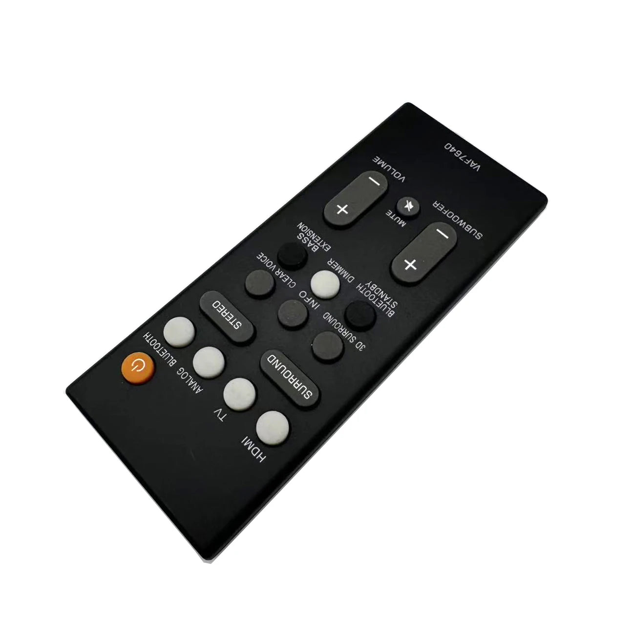 Yamaha FSR78 VAF7640 Replacement Remote Control for YAS and ATS Series Sound Bar Systems