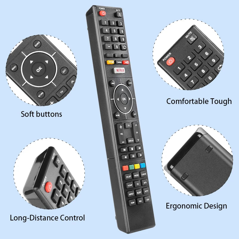 Replacement Remote Control for WD55UDR101 WD50FBR105 WD50FE2200 WG55UR4100 Westinghouse Smart TV