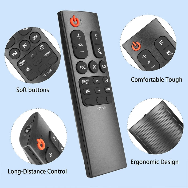 AKB75595361 Replacement Remote Control for SL4Y SN5Y SL5Y SN6Y SL6Y SN7CY LG Soundbar