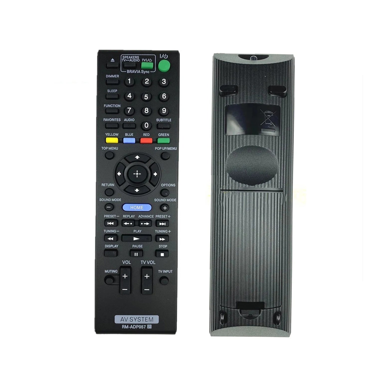 Sony RM-ADP057 Replacement Remote Control for BDV-E580 BDV-T58 BDV-L600 HBD-E280 AV System