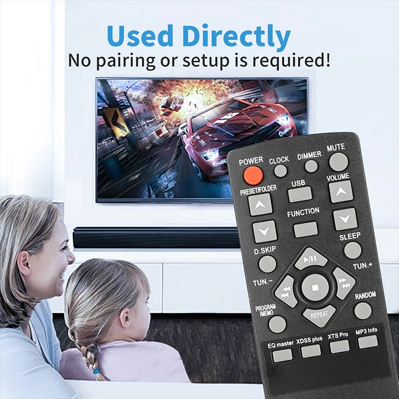 AKB35168202 Replacement Remote Control for LG AV Audio Home Theatre System
